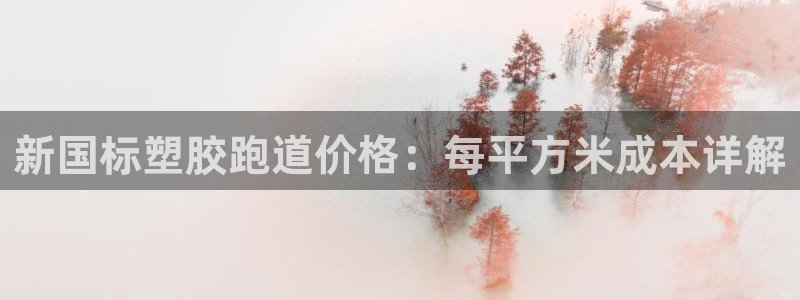 谈球吧官网在线入口免费观看高清：新国标塑胶跑道价格：每平方米成本详解