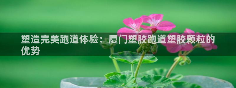 谈球吧体育app下载官网苹果手机：塑造完美跑道体验：厦门塑胶跑道塑胶颗粒的
优势