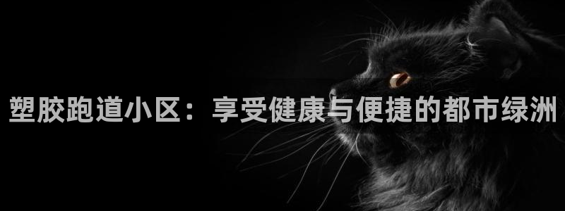 谈球吧APP：塑胶跑道小区：享受健康与便捷的都市绿洲