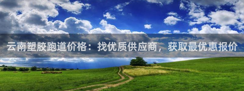 谈球吧app体育：云南塑胶跑道价格：找优质供应商，获取最优惠报价