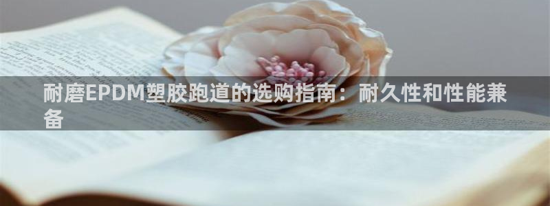 谈球吧在线登录：耐磨EPDM塑胶跑道的选购指南：耐久性和性能兼
备