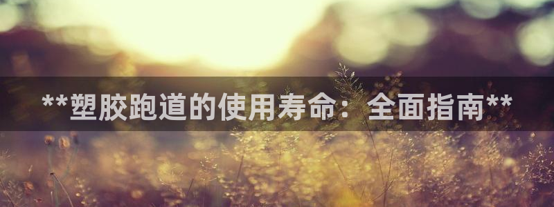 谈球吧下载地址：**塑胶跑道的使用寿命：全面指南**