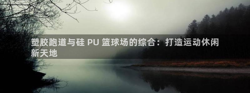 谈球吧真人：塑胶跑道与硅 PU 篮球场的综合：打造运动休闲
新天地