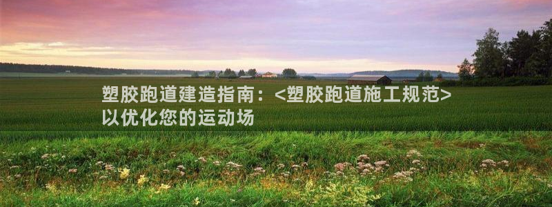 谈球吧网页登陆：塑胶跑道建造指南：<塑胶跑道施工规范>
以优化您的运动场