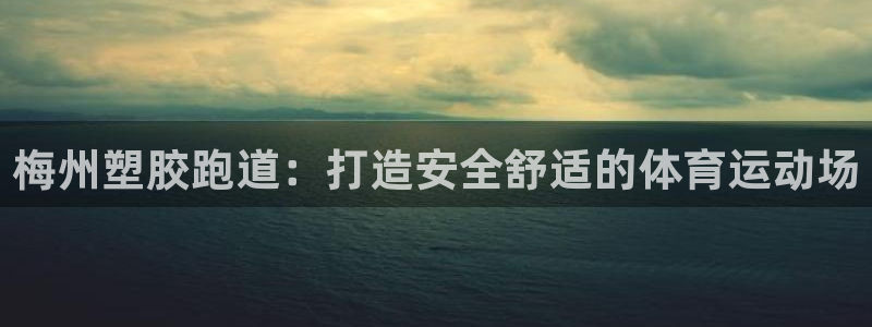谈球吧属于哪个旗下的品牌：梅州塑胶跑道：打造安全舒适