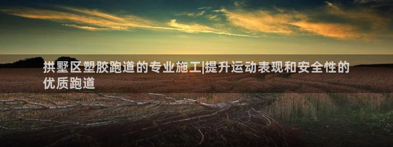 谈球吧体育app下载中心官方网站：拱墅区塑胶跑道的专