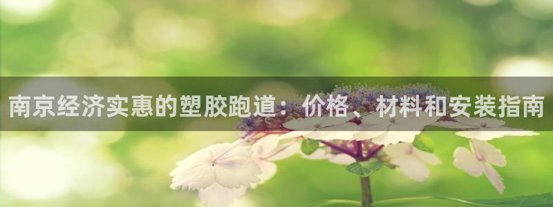 谈球吧app下载安装：南京经济实惠的塑胶跑道：价格、材料和安
