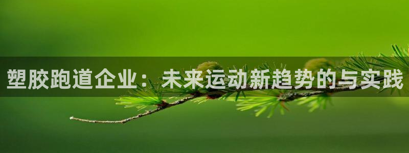 谈球吧官网在线入口手机版免费：塑胶跑道企业：未来运动新趋势的